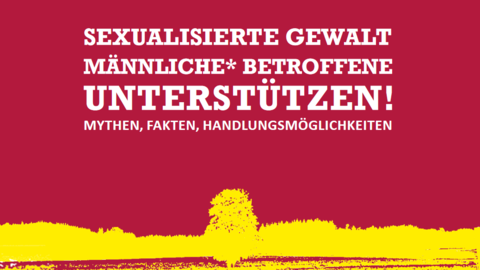 Sexualisierte Gewalt: männliche* Betroffene unterstützen