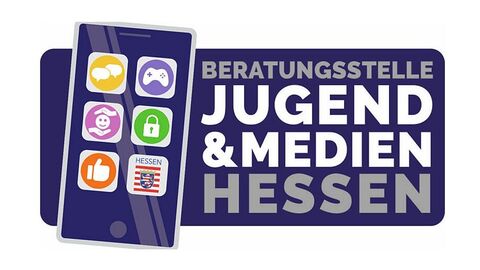 Logo der Beratungsstelle Jugend und Medien Hessen des hessischen Kultusministeriums
