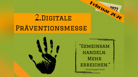 Hinweis auf die 2.Digitale Präventionsmesse im Februar 2026
